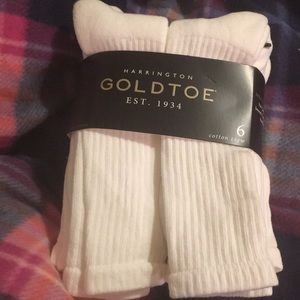 GOLDTOE Men’s Cotton Crew Socks